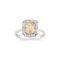 Heni 18k Fine Lemon Yellow Sapphire & Diamond Ring