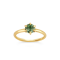 Lily 18k Gold Fine Green Sapphire Ring 