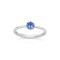 Ellie 18k Gold Solitaire Fine Blue Sapphire Ring