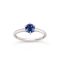 Lily 18k Gold Fine Blue Sapphire Ring