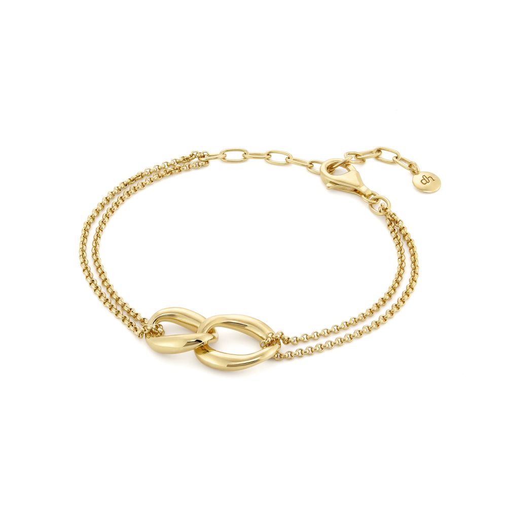 Wave Double Link Bracelet