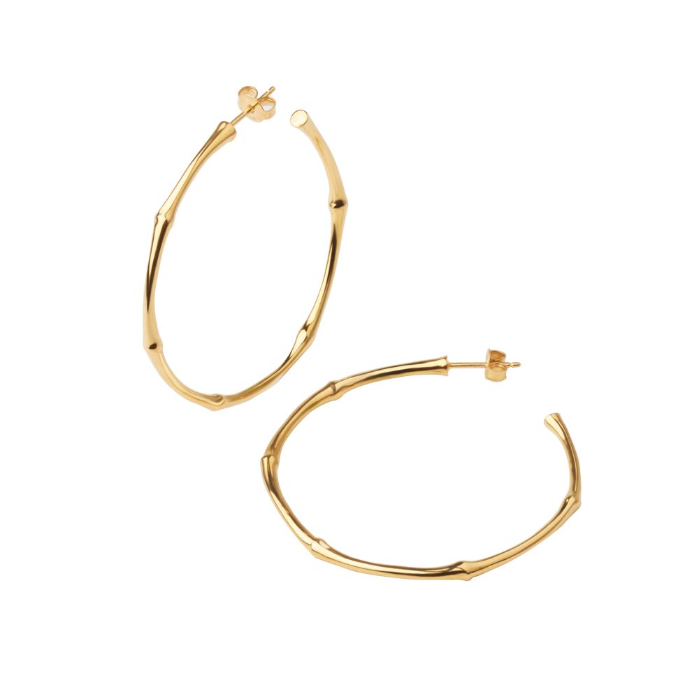 Dinny Hall Large Bamboo Hoops 