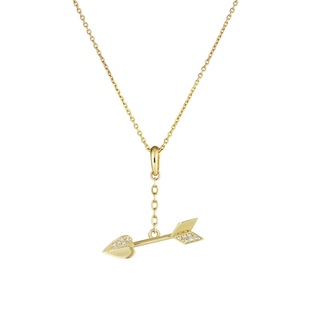 My World Arrow Charm Pendant