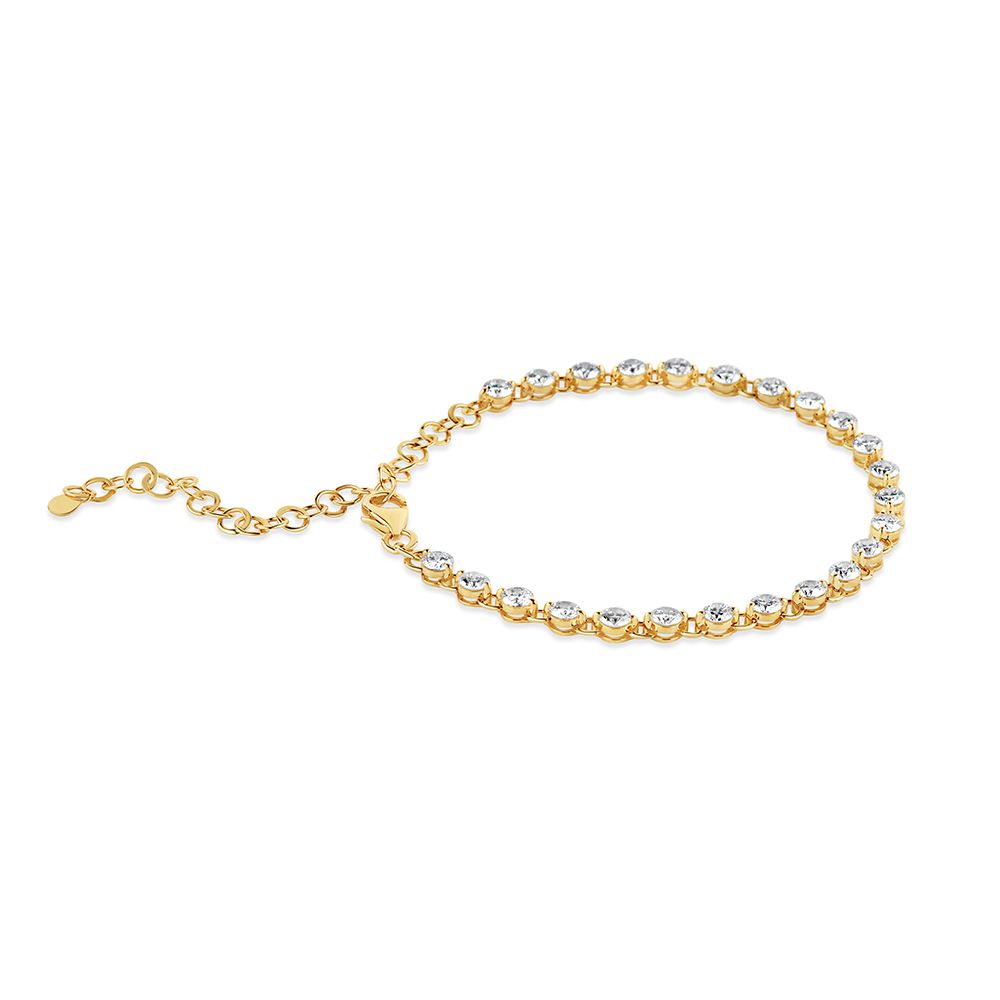 Shuga 3.00ct Lab-Created Diamond Tennis Bracelet