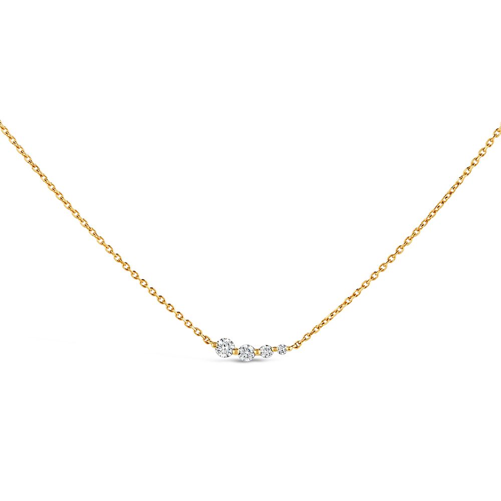Shuga Tapering Scoop Necklace