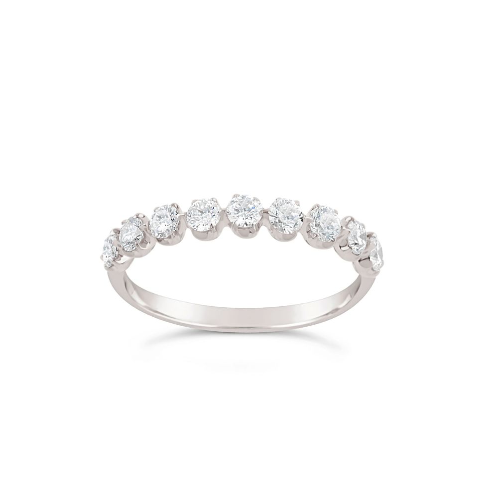 Elyhara Diamond Half Eternity Ring