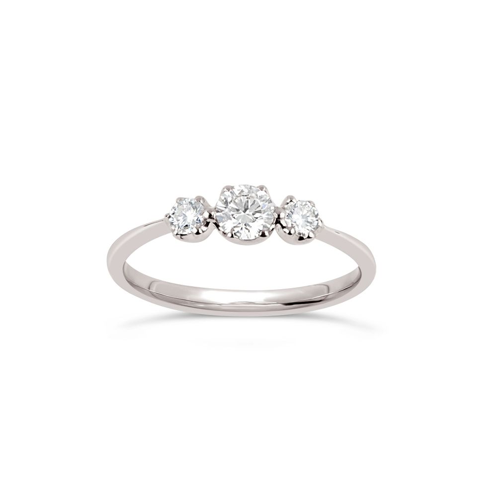 Elyhara Diamond Small Trilogy Ring