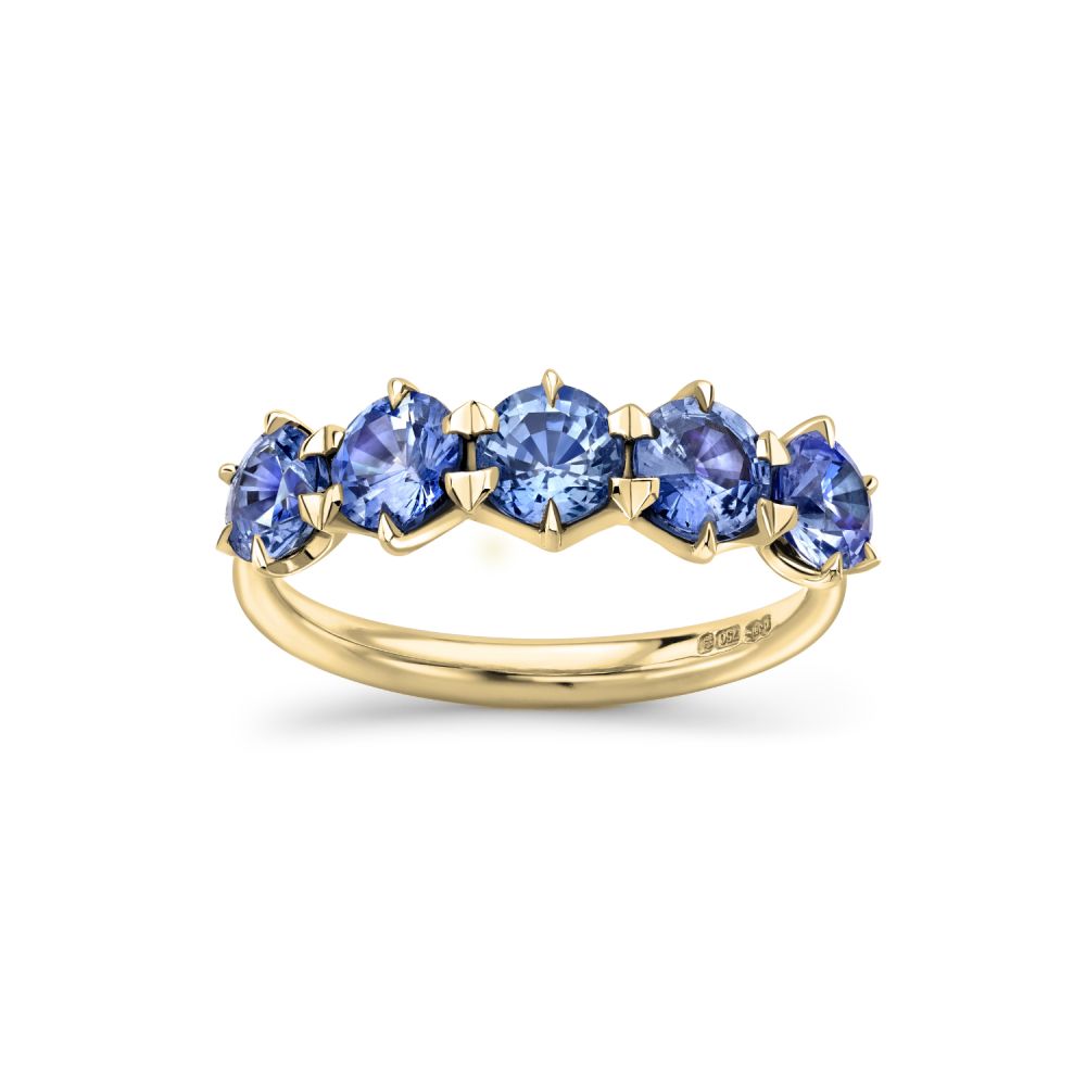 Elyhara Sapphire Five Stone Ring 