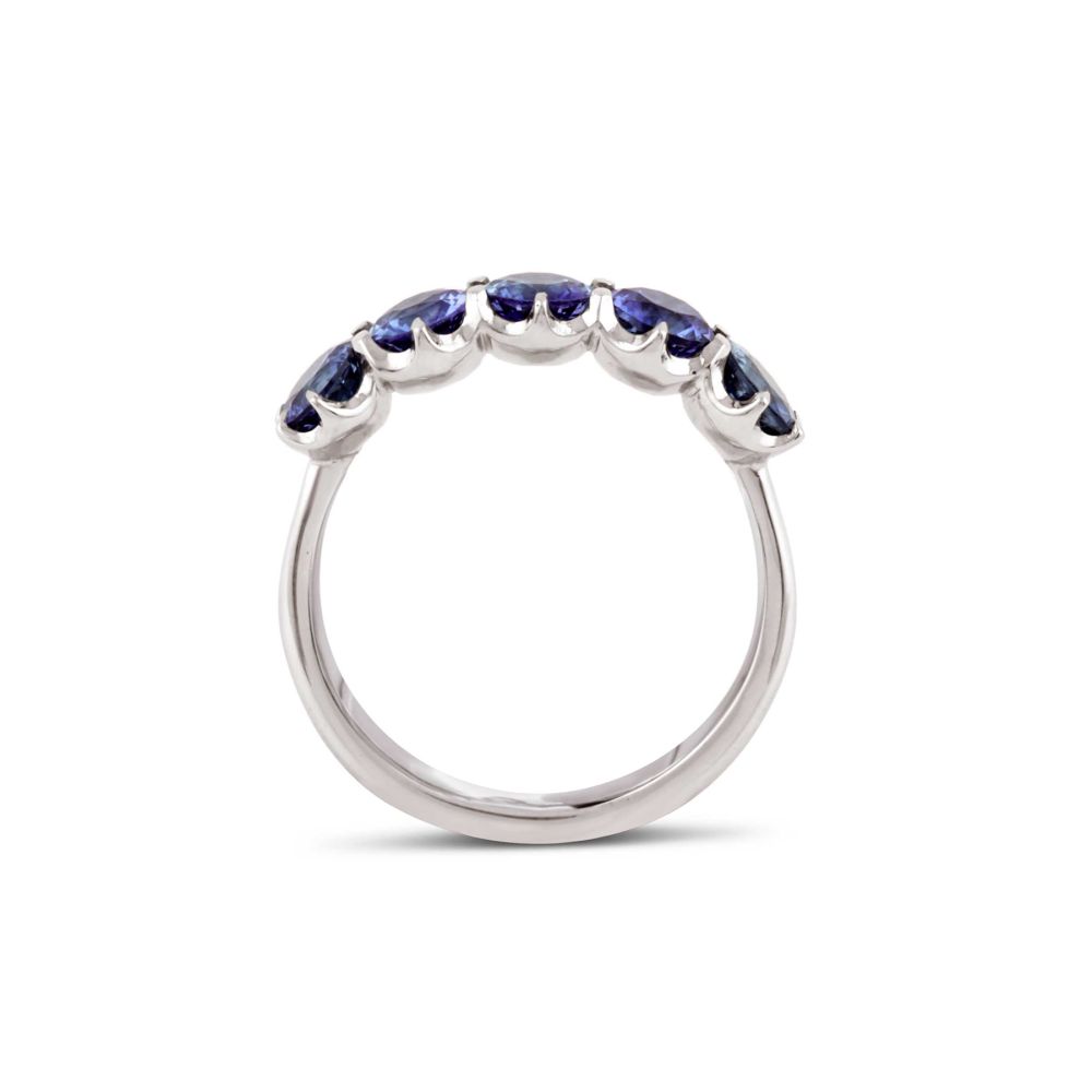 Dinny Hall multi coloured blue sapphire ring