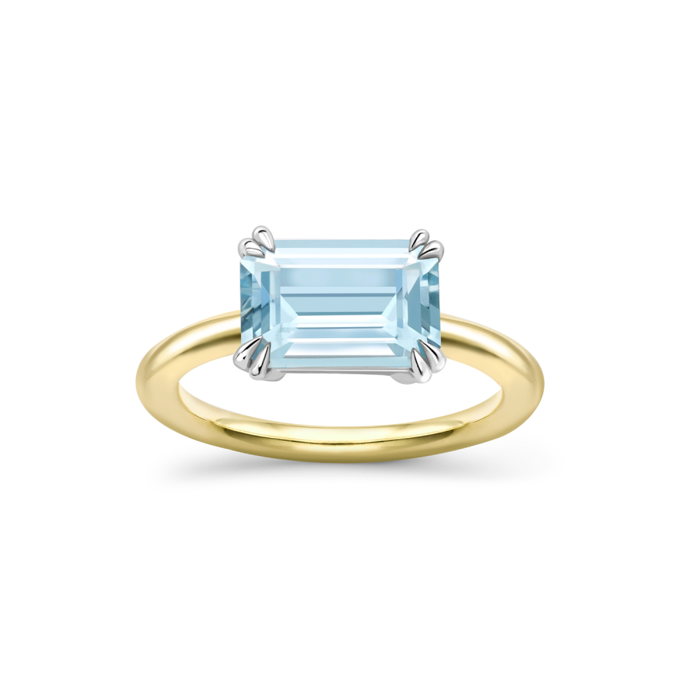 Hollie Aquamarine Ring 