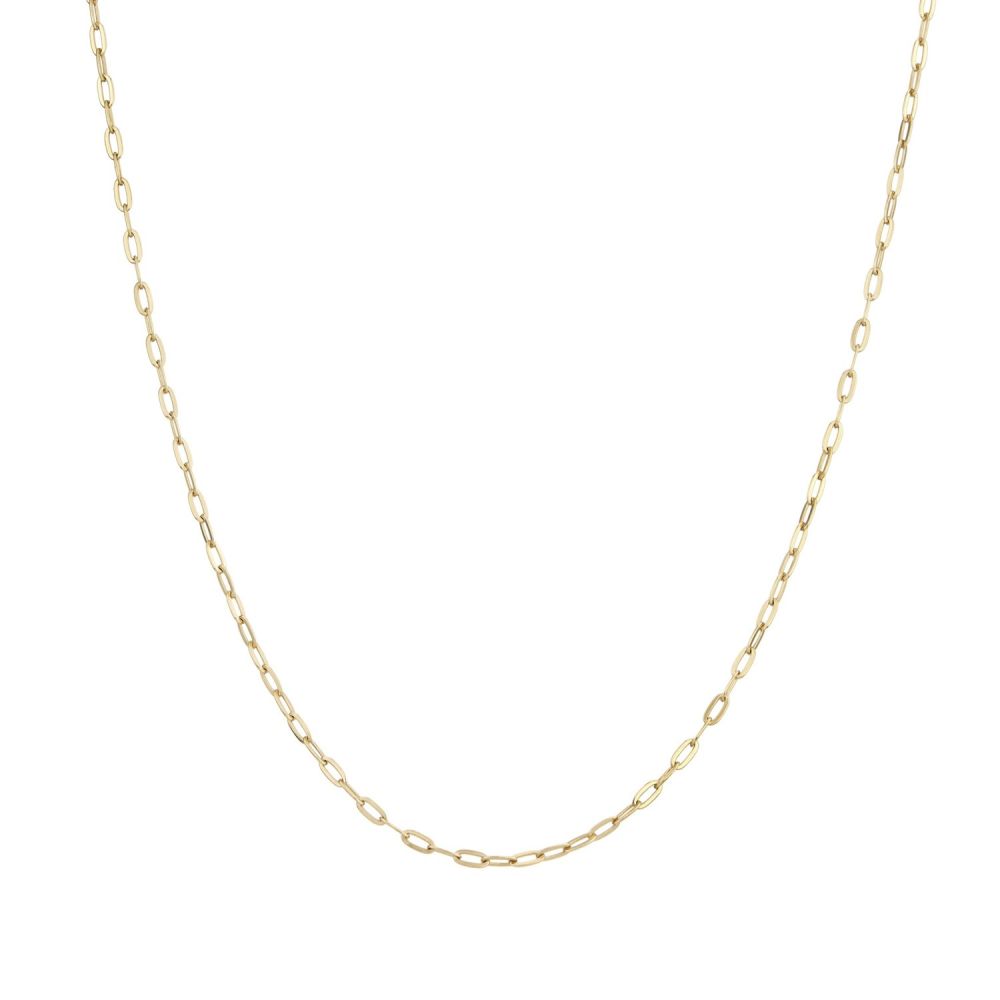  Mini Paperclip Chain Necklace 