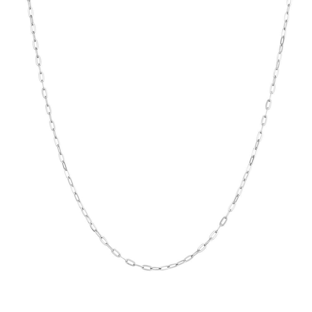  Mini Paperclip Chain Necklace 