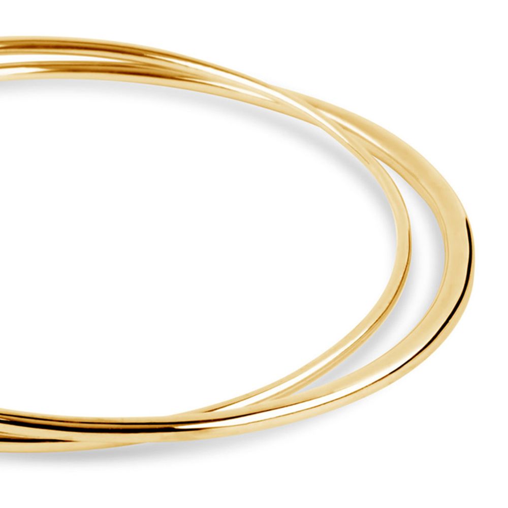 Signature Tapering Double Bangle 
