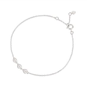 Bijou Folded Heart Trio Bracelet