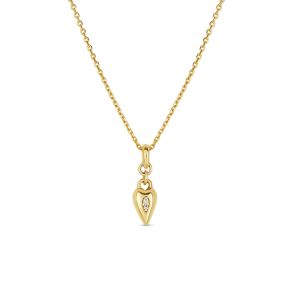 My World Mini Heart Charm Pendant