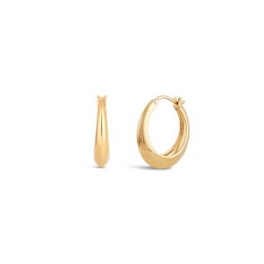 Signature Chunky Tapering Hoops
