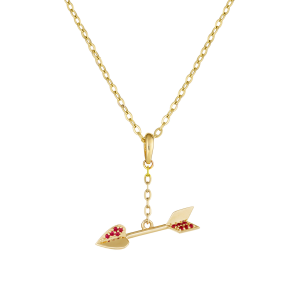 My World Arrow Charm Pendant