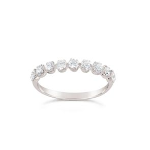 Elyhara Diamond Half Eternity Ring
