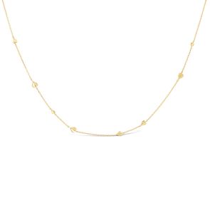 Bijou Folded Heart Necklace