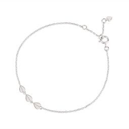 Bijou Folded Heart Trio Bracelet