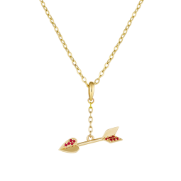 My World Arrow Charm Pendant