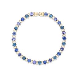 Shuga 4mm Blue Precious Gemstone Tennis Bracelet