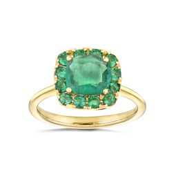 Jolanda Emerald Ring