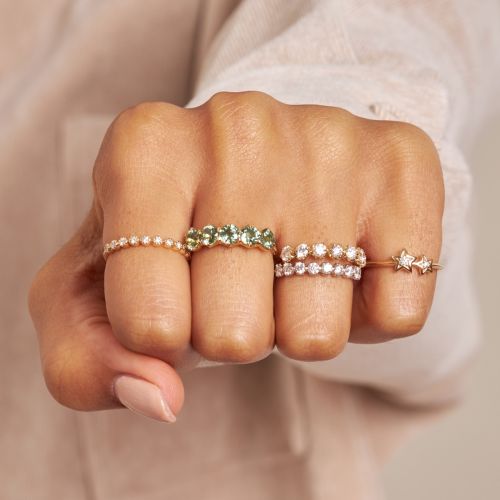 Forget-Me-Not Diamond Full Eternity Ring