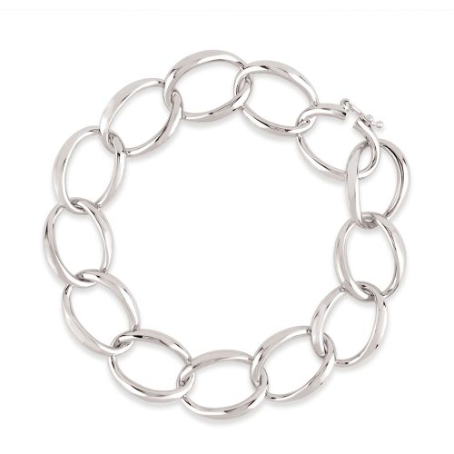 Handmade Medium Curb Chain Bracelet