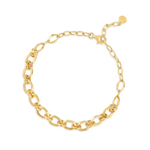 Thalassa Faceted Oval Link Bracelet