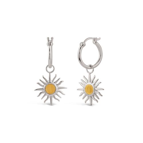 My World Small Sun Drop Hoops