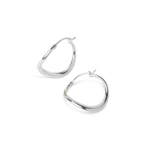 Dinny Hall Sterling Silver Hoop Earrings