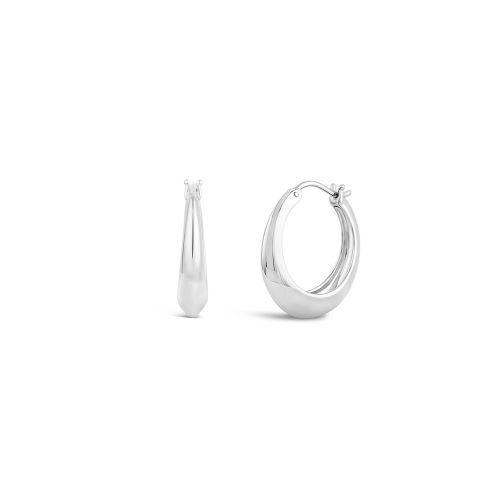Signature Chunky Tapering Hoops
