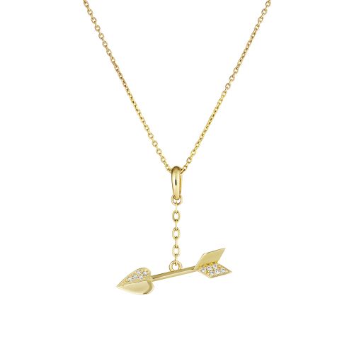 My World Arrow Charm Pendant