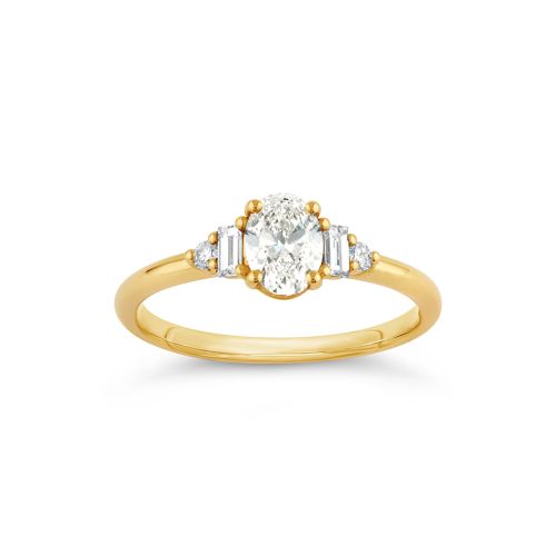 Katie 18k Fine Diamond Ring