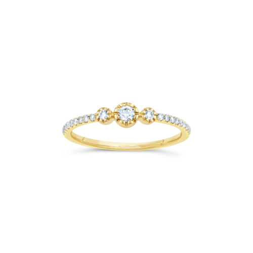 Forget Me Not Created Diamond Trio Ring