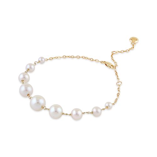 Signature Creamy White Freshwater Pearl Bracelet 