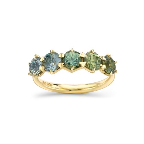 Elyhara Sapphire Five Stone Ring 