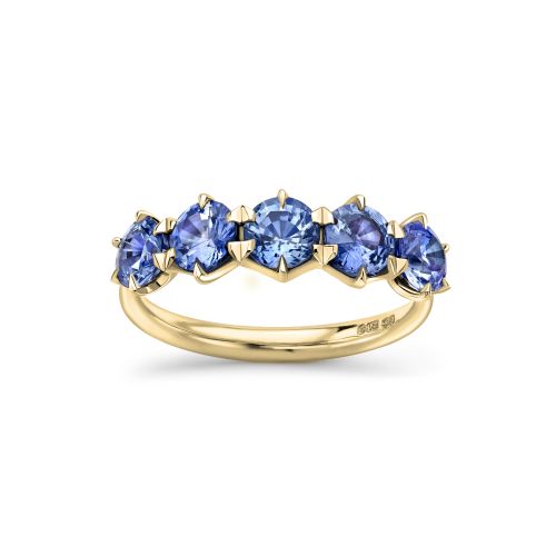 Elyhara Sapphire Five Stone Ring 