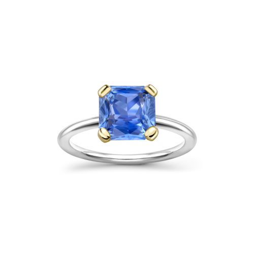Sophie 18k Fine Electric Blue Sapphire Ring