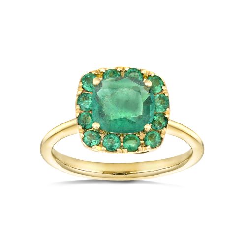 Jolanda Emerald Ring