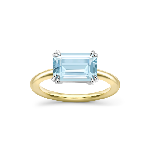 Hollie Aquamarine Ring 