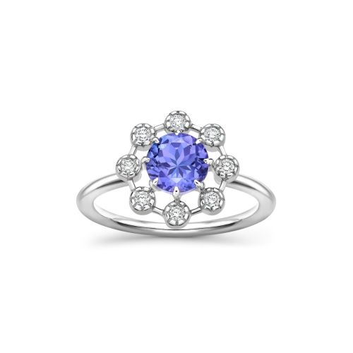 Celandine Tanzanite Ring