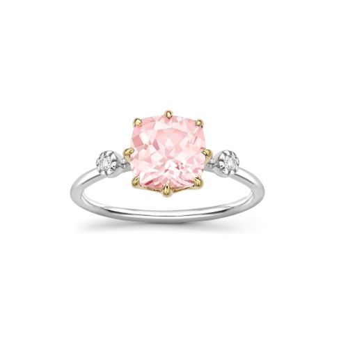 Iris Morganite Ring