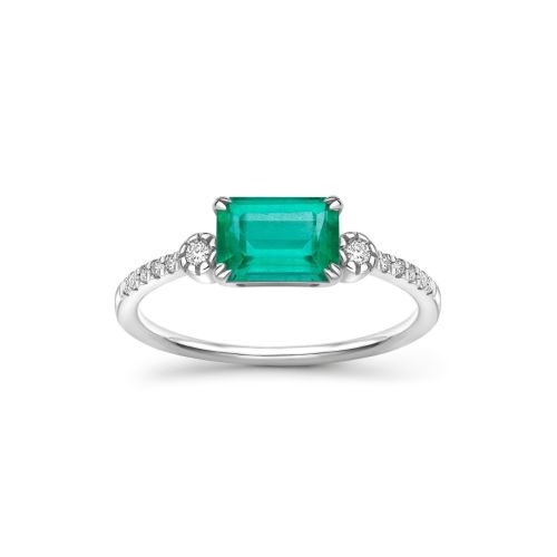 Betony Emerald Ring