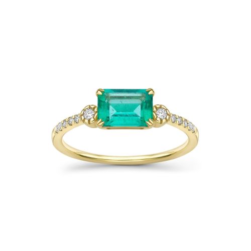 Betony Emerald Ring