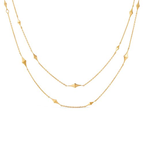 Gold Plated multi-way necklace