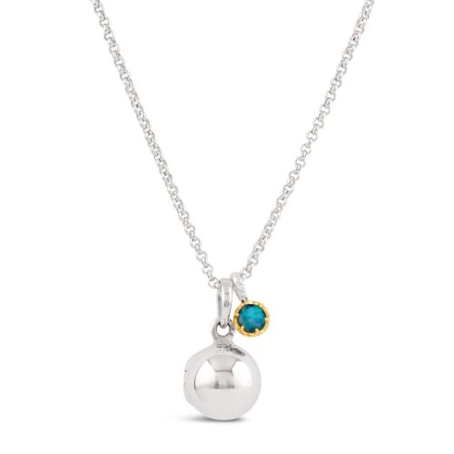 My World Orb Locket & Birthstone Pendant