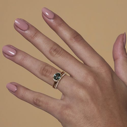 Skinny Flat Wedding Band