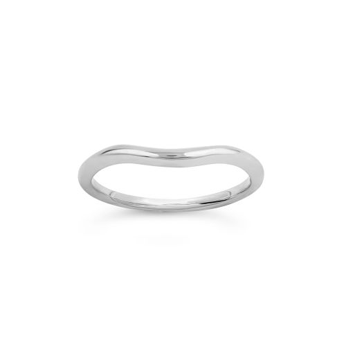 Light Curve Wedding Band